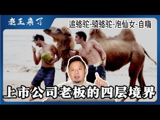 上市公司老板的四层境界｜我们都是流落荒岛的追驼汉子