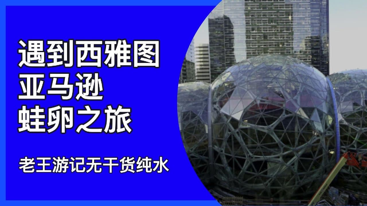 今日西雅图市中心步行街头实拍10分钟